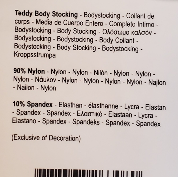 Dreamgirl Fishnet Lace Teddy BodyStocking - Picture 9 of 11